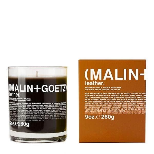 Malin+Goetz | Leather Candle - 260g | A Little Find