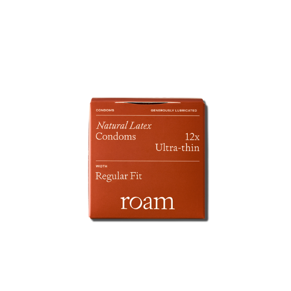 Natural Latex Condoms - 12-Pack - Regular