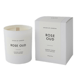 Union Of London | Rose Oud Candle - White - Large | A Little Find