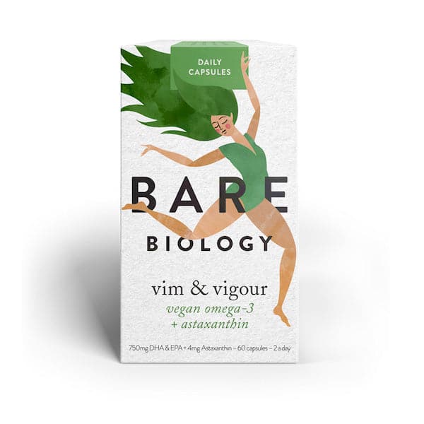 Bare Biology | Vim & Vigour, Vegan Omega 3 | A Little Find