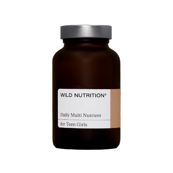 Wild Nutrition | Daily Multi Nutrient for Teen Girls - 60 Capsules | A Little Find