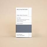Wild Nutrition | Daily Multi Nutrient for Men - 60 Capsules | A Little Find