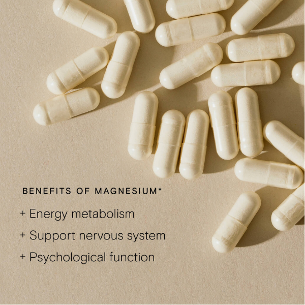 Wild Nutrition | Magnesium - 60 Capsules | A Little Find