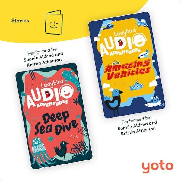 Yoto | Ladybird Audio Adventures Volume 1 Audio Cards | A Little Find