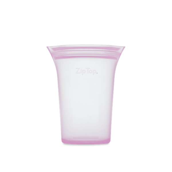 Zip Top | Medium Reusable Silicone Cup - Lavender | A Little Find