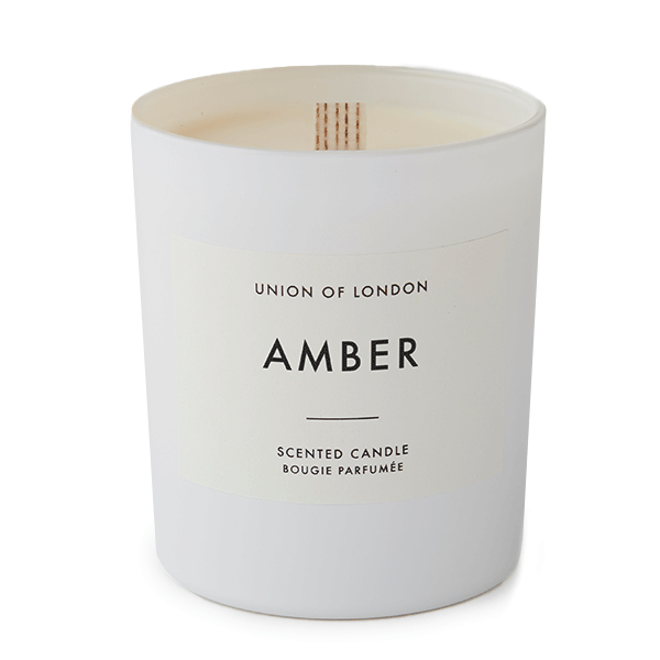 Amber Candle - White - Large 235g