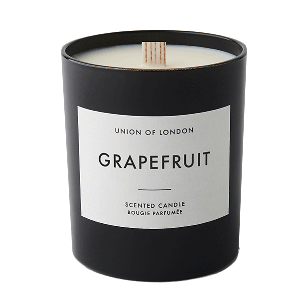 Grapefruit Candle - Black - Large 235g