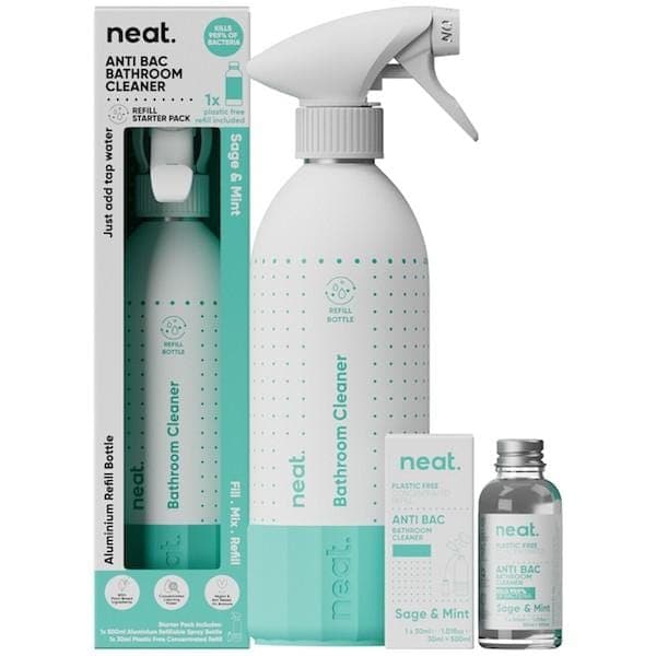 neat | Anti Bac Bathroom Refill Starter Pack - Sage & Mint | A Little Find